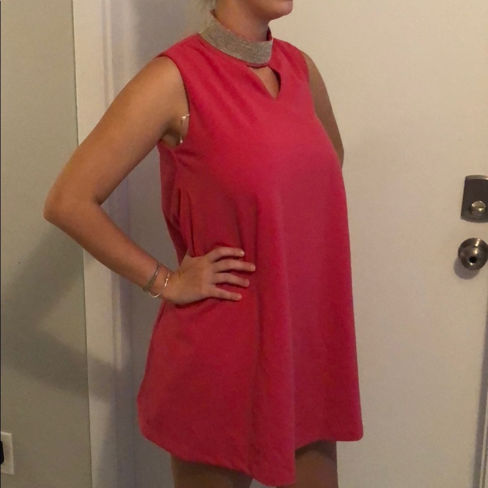 Pink formal dress!